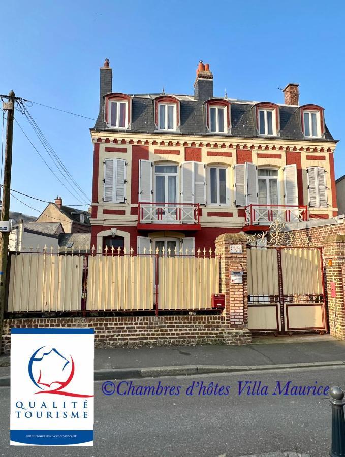 Chambre D'Hote Villa Maurice Étretat Esterno foto